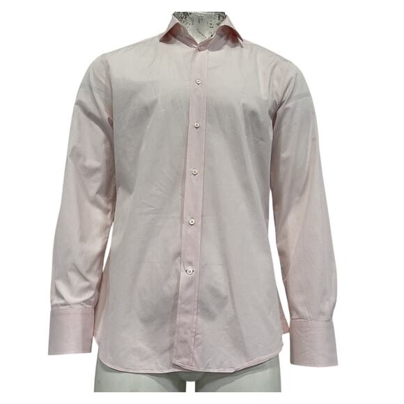 Brunello Cucinelli Other - Brunello Cucinelli Tailored Pink Poplin Dress Shirt Size XXL